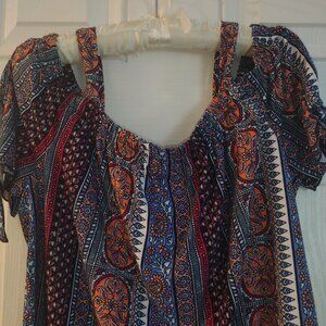 BOBBIE BROOKS BOHO TOP NWOT